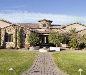 outside of residential home