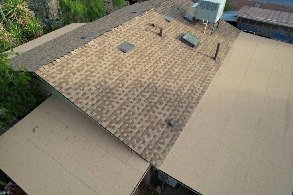 home in Peoria with shingle roof